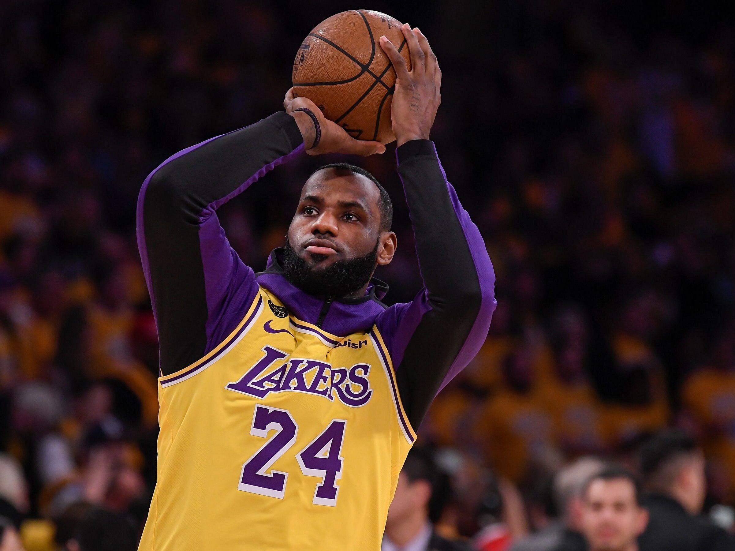 NBA: Portland Trail Blazers at Los Angeles Lakers