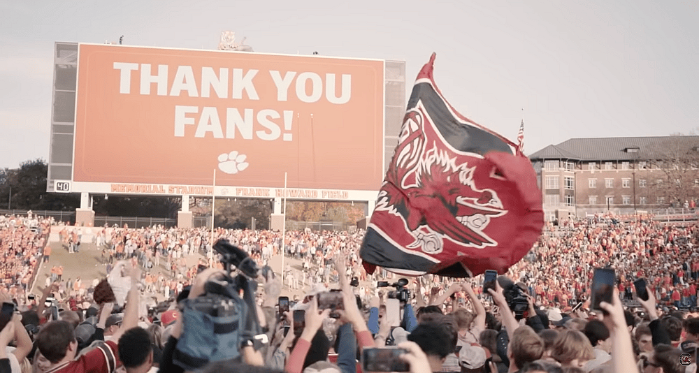 South Carolina Celebrates Victory