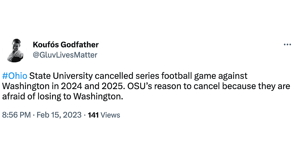 Koufós Godfather Twitter