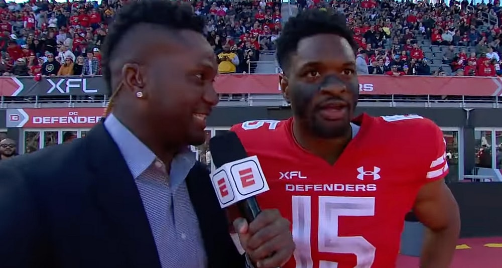 Michael Joseph Answers Questions After Pick Six