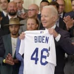 The Dodgers Visit The White House in 2021