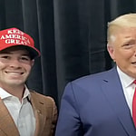 Colby Covington with Donald Trump