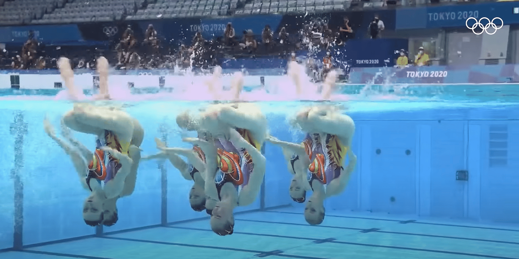 Artistic swimming