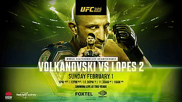 ufc 325 volkanovski vs lopes 2