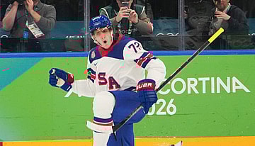 Olympics: Ice Hockey-Men Semifinal- USA-SVK