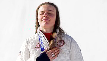 Olympics: Alpine Skiing-Womens Downhill