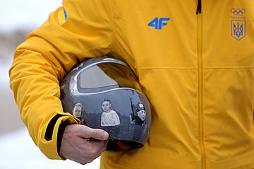 Olympics: Vladyslav Heraskevych Meeting With IOC President Kirsty Coventry