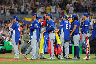 Baseball: World Baseball Classic Semifinal-Venezuela at Italy