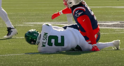 Zach Wilson sacked