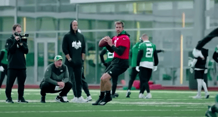 Aaron Rodgers - Training Camp