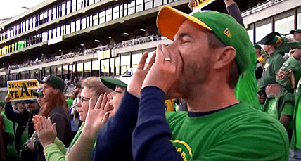 Oakland A's fans