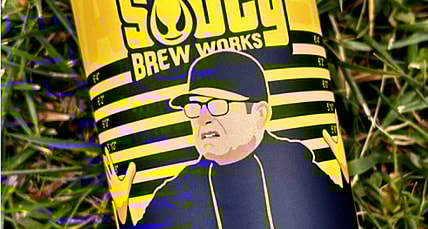 Michigan Jim Harbaugh beer