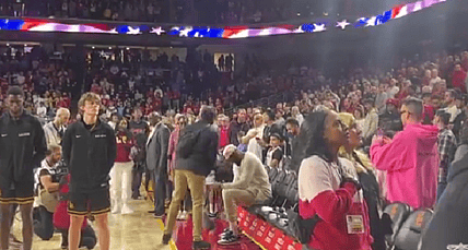 Los Angeles Lakers star LeBron James found himself embroiled in controversy after a video surfaced on social media showing him sitting during the National Anthem.