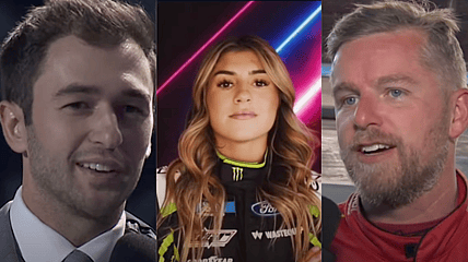 Chase Elliott, Hailie Deegan, Justin Allgaier