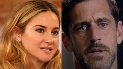 Shailene Woodley Aaron Rodgers