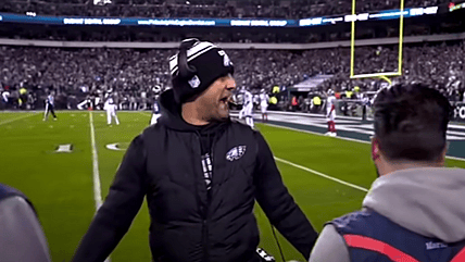 Eagles coach Nick Sirianni