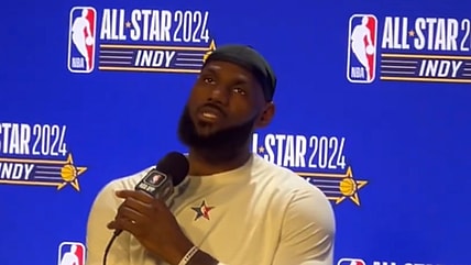 LeBron James: The man who refers to himself as 'King James' claims he has difficulty accepting praise.