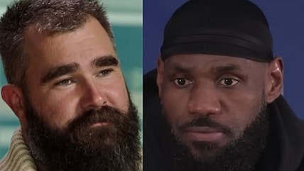 Jason Kelce LeBron James