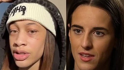 Chennedy Carter Caitlin Clark