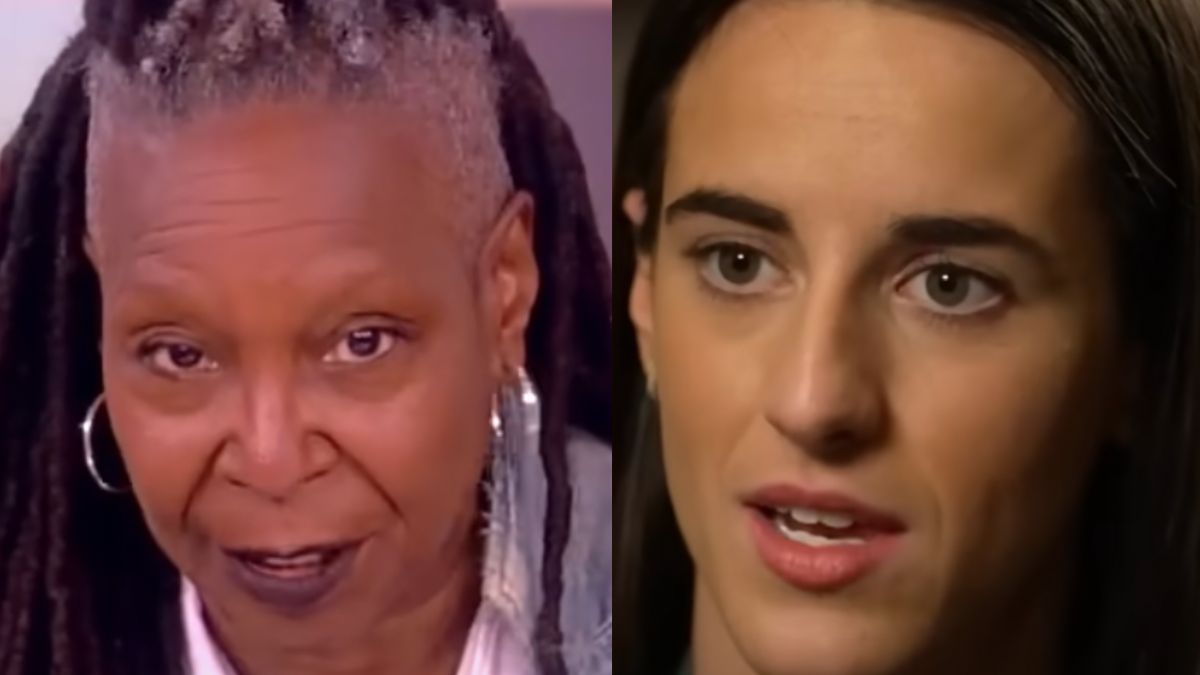 Whoopi Goldberg Caitlin Clark