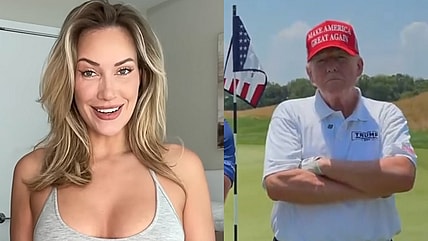 Paige Spiranac Trump