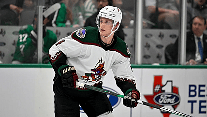 Phoenix Coyotes defenseman Juuso Valimaki