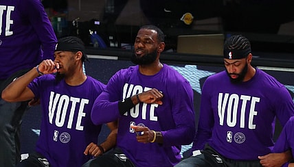NBA: Playoffs-Denver Nuggets at Los Angeles Lakers