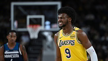 NBA: Preseason-Minnesota Timberwolves at Los Angeles Lakers