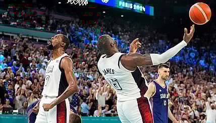 Olympics: Basketball-Men Semifinal - USA-SRB