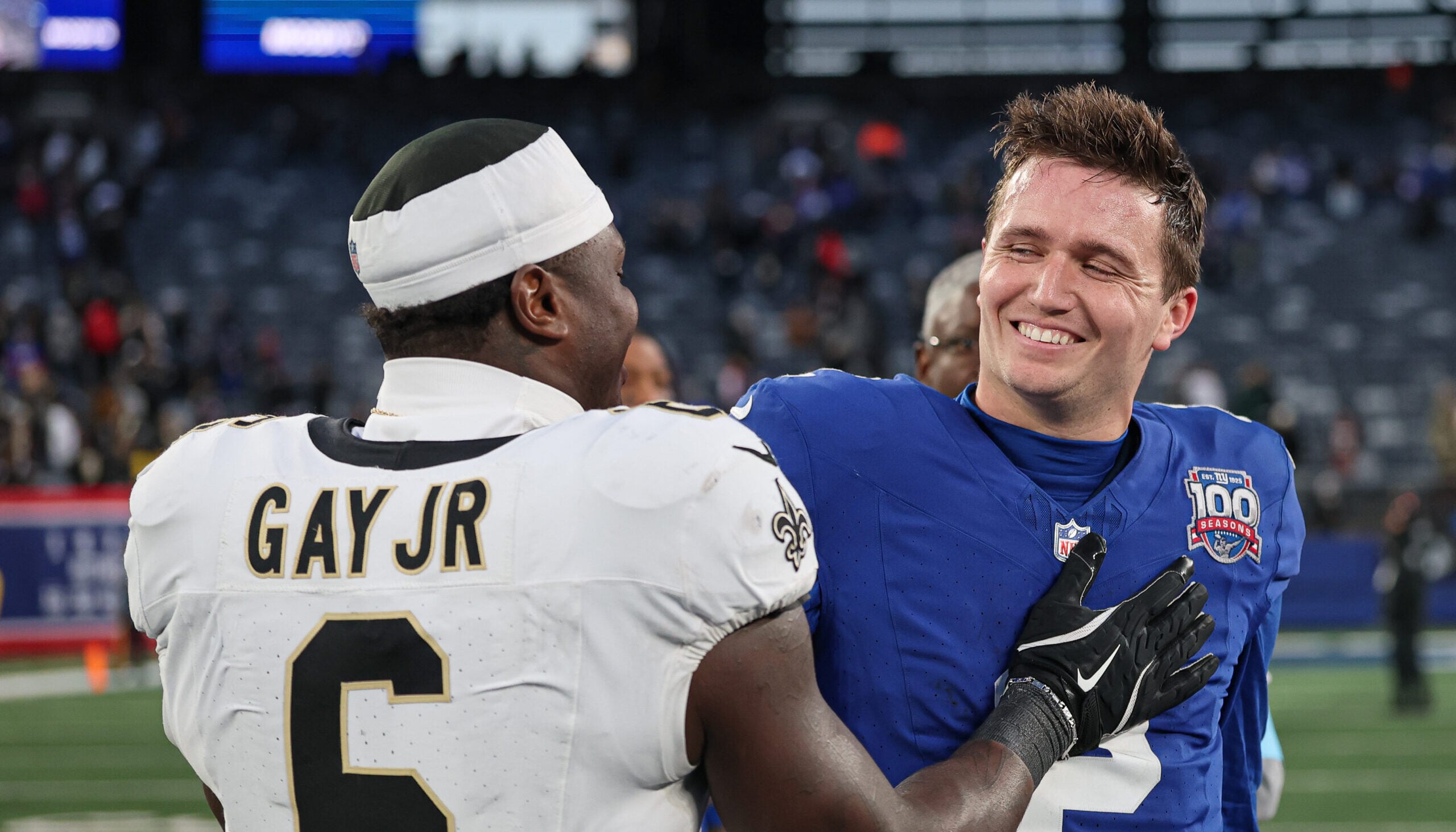 NFL: New Orleans Saints at New York Giants