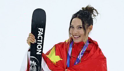 Olympics: Freestyle Skiing-Womens Big Air Final