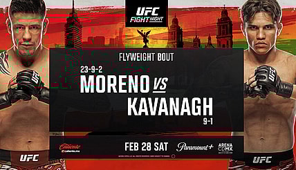 ufc moreno vs kavanagh