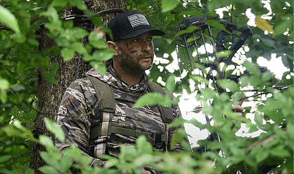 Jay Cutler In His Hunting Blind