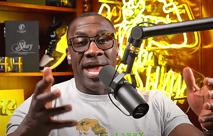 Shannon Sharpe on his podcast