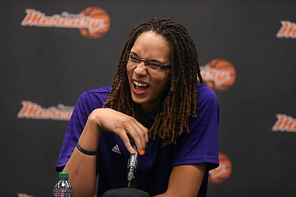 WNBA: Phoenix Mercury-Brittney Griner Press Conference