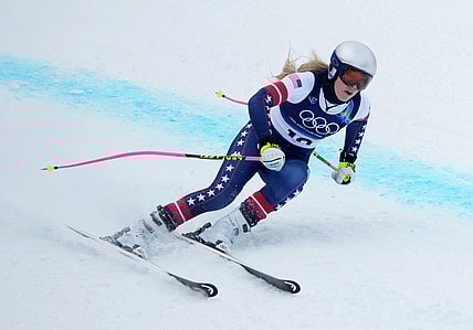 Olympics: Alpine Skiing-Womens Downhill Training