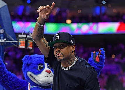Philadelphia 76ers' Allen Iverson