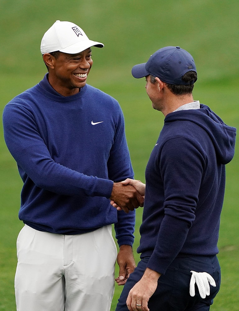 Rory McIlroy, TIger Woods