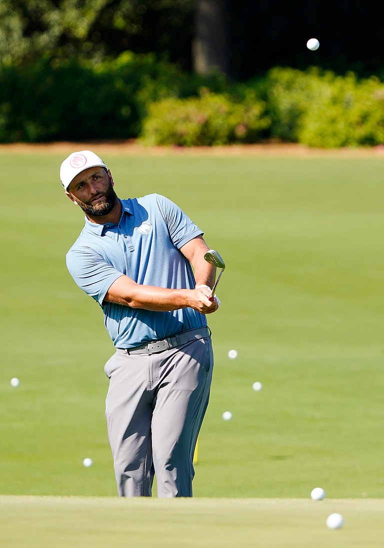 Jon Rahm at The Masters