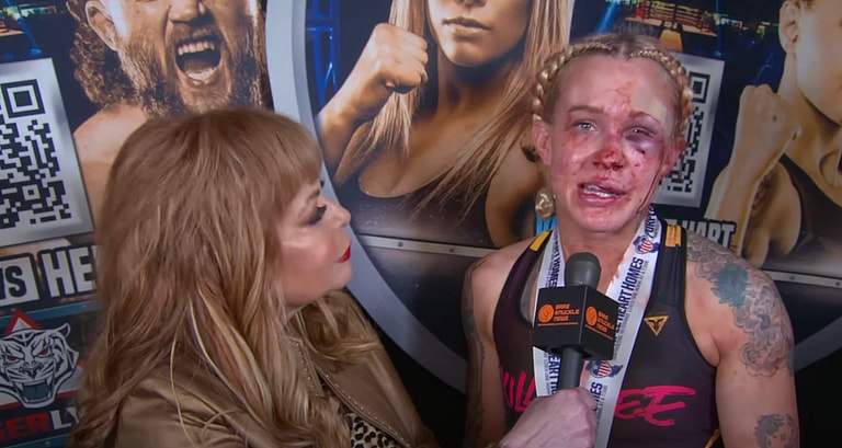 Taylor Starling vs Charisa Sigala Post-Fight Interview With Susan Cingari