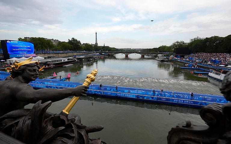 Summer Olympics'  Seine River