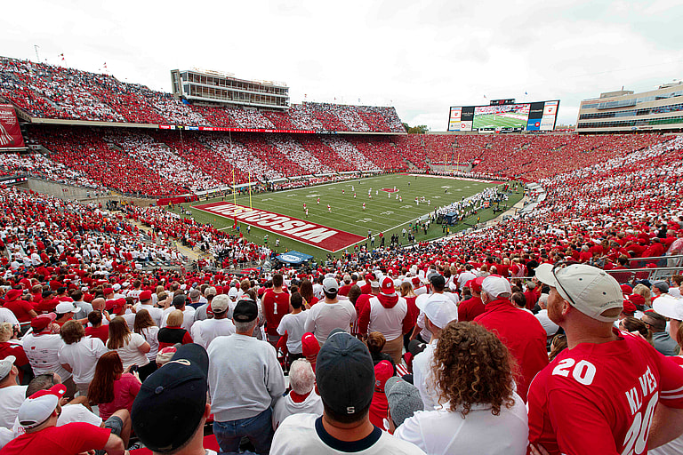 Wisconsin football Camp Randall Stadium