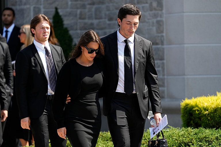 Sports: Blue Jackets Johnny Gaudreau funeral