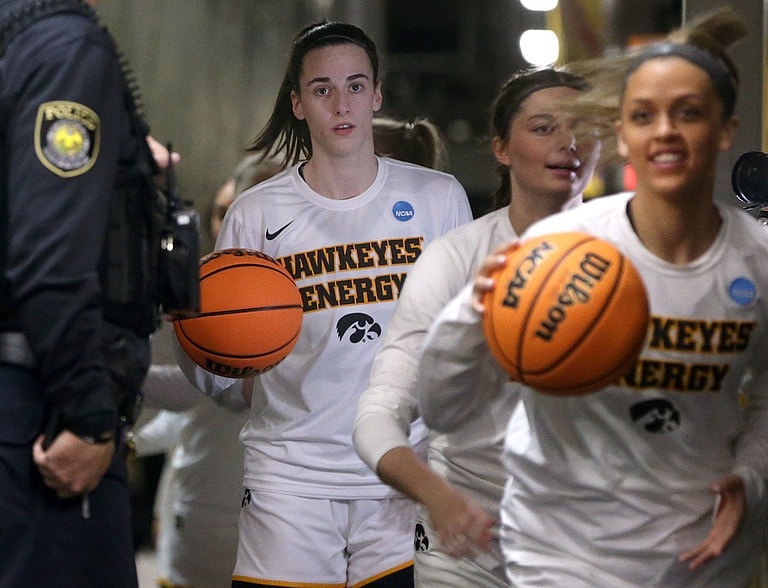 Iowa star Caitlin Clark 