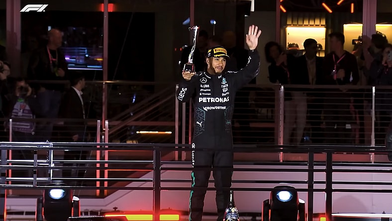 Lewis Hamilton in Vegas