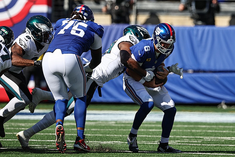 NFL: Philadelphia Eagles at New York Giants