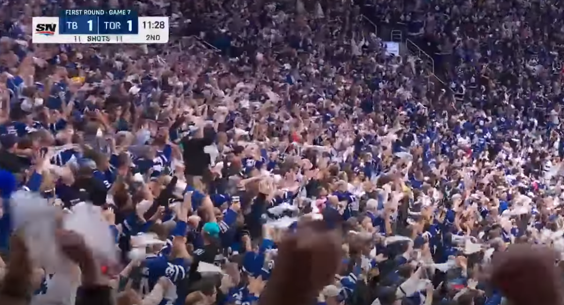 Toronto Maple Leafs Fans Fight Each Other After Team Loses In Stanley