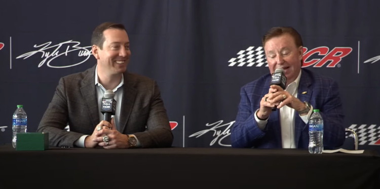 Kyle Busch Gets Emotional Following His Last Race With Joe Gibbs Racing