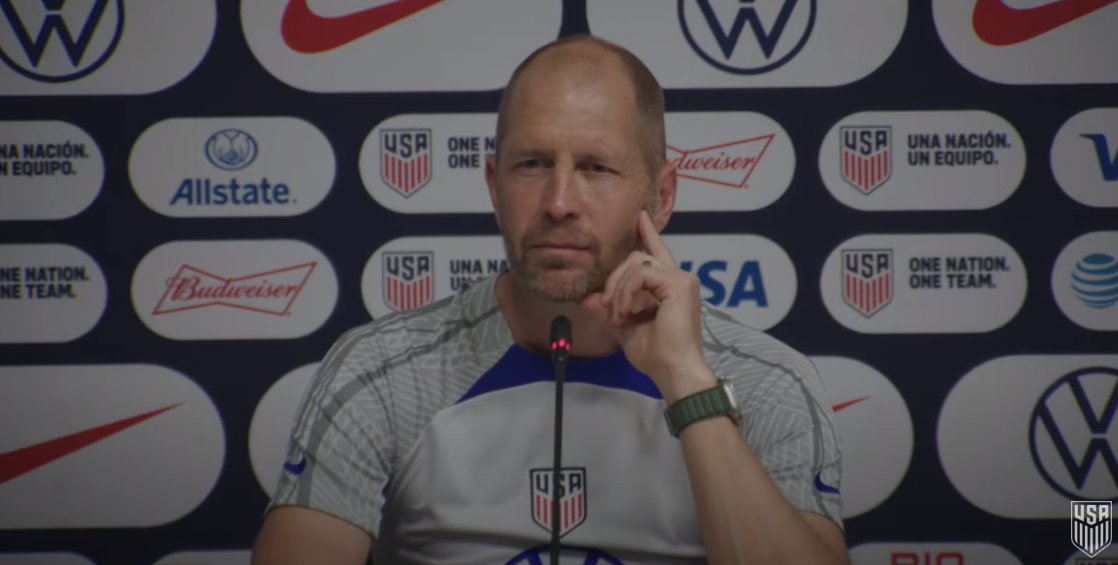 Gregg Berhalter Wears A Ma Maniére AJ4s for First World Cup Match