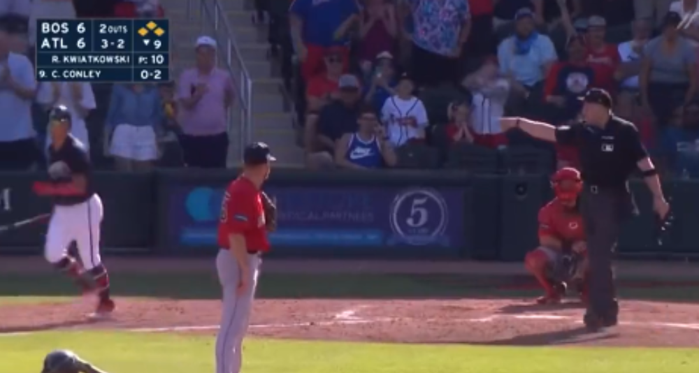 Braves vs. Red Sox Ends In A Tie, Thanks To Pitch Clock Violation